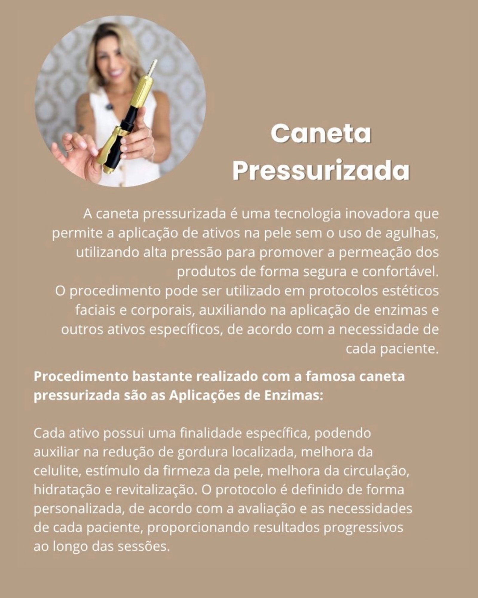 Caneta Pressurizada & Enzimas